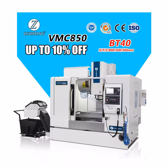 고정밀 CNC 수직 밀링 머시닝 센터 Vmc850